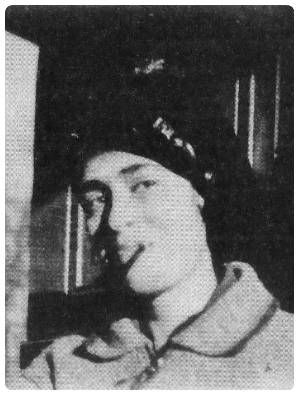 Black and white historical portrait of Lisa Fittko